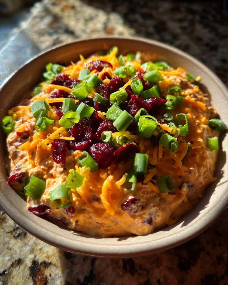 Cranberry Jalapeño Cream Cheese Dip - detail 1