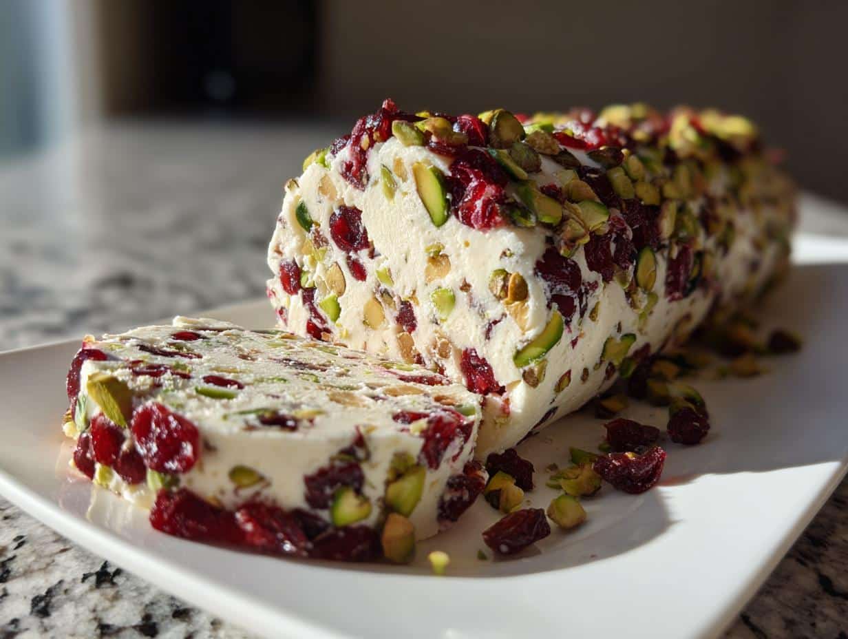 Cranberry Pistachio Cheese Log - detail 1