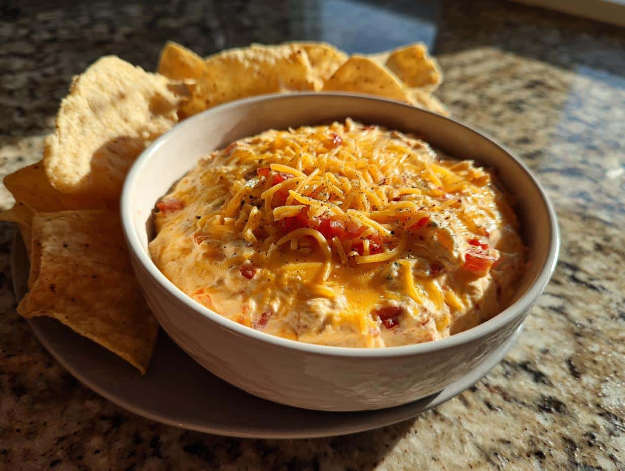 Cream Cheese Rotel Dip - detail 1