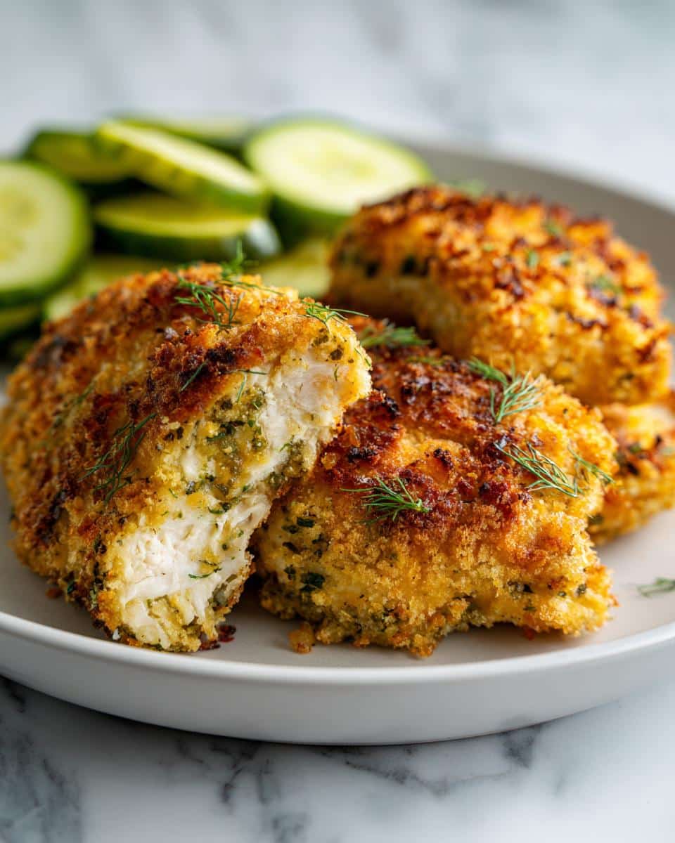 Crispy Dill Pickle Parmesan Chicken - detail 1