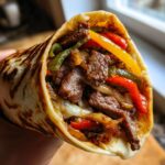Crispy Philly Cheesesteak Grilled Wraps