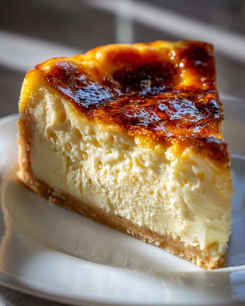 Crème Brûlée Cheesecake - detail 1