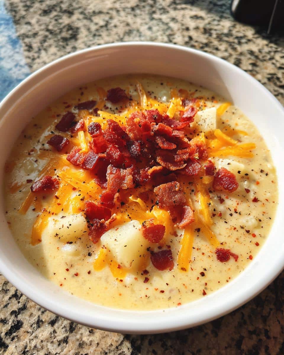 Crock Pot Crack Potato Soup - detail 1