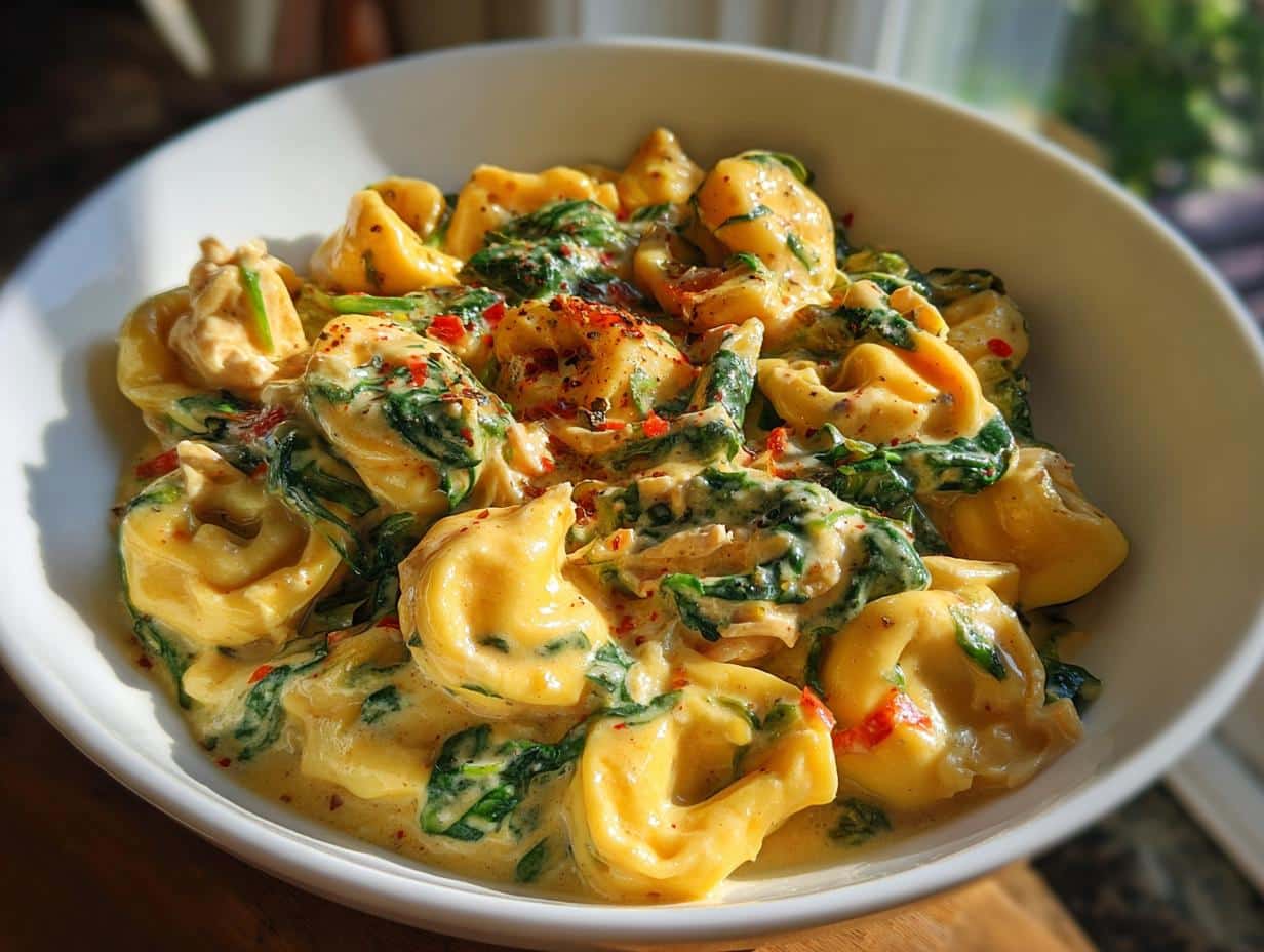 CrockPot Chicken Tortellini Recipe - detail 1