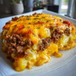 Crockpot Hamburger Potato Casserole