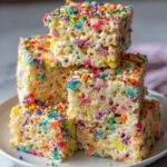 Funfetti Rice Krispie Treats