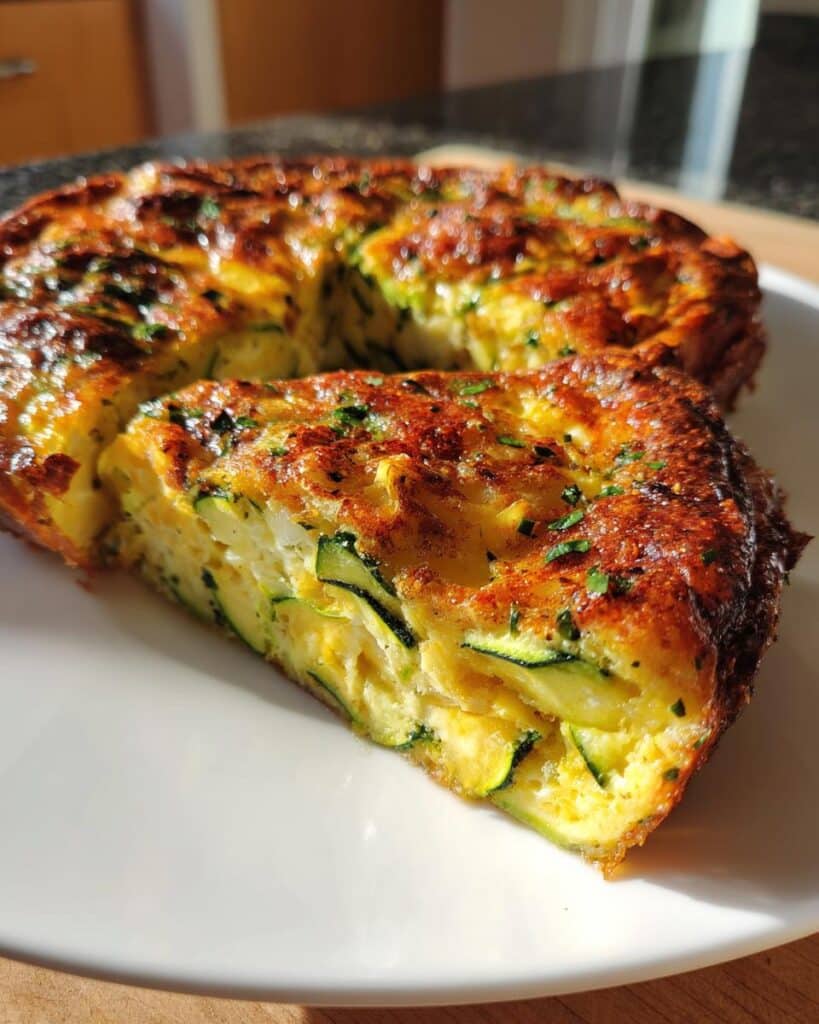Garden Crustless Zucchini Pie