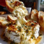 Garlic Butter Baked Brie