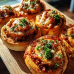 Garlic Butter Cheeseburger Rollups