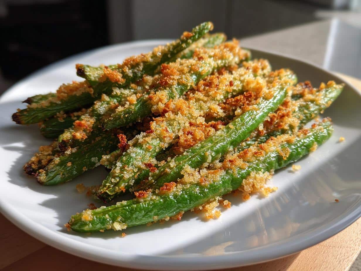 Garlic Parmesan Roasted Green Beans - detail 1