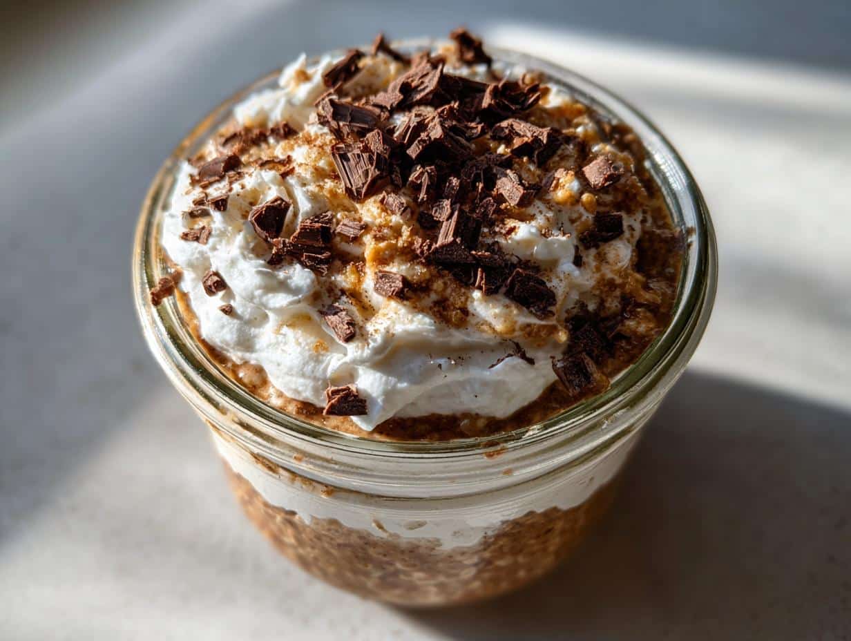 Gluten-Free Tiramisu Chia Overnight Oats - detail 1