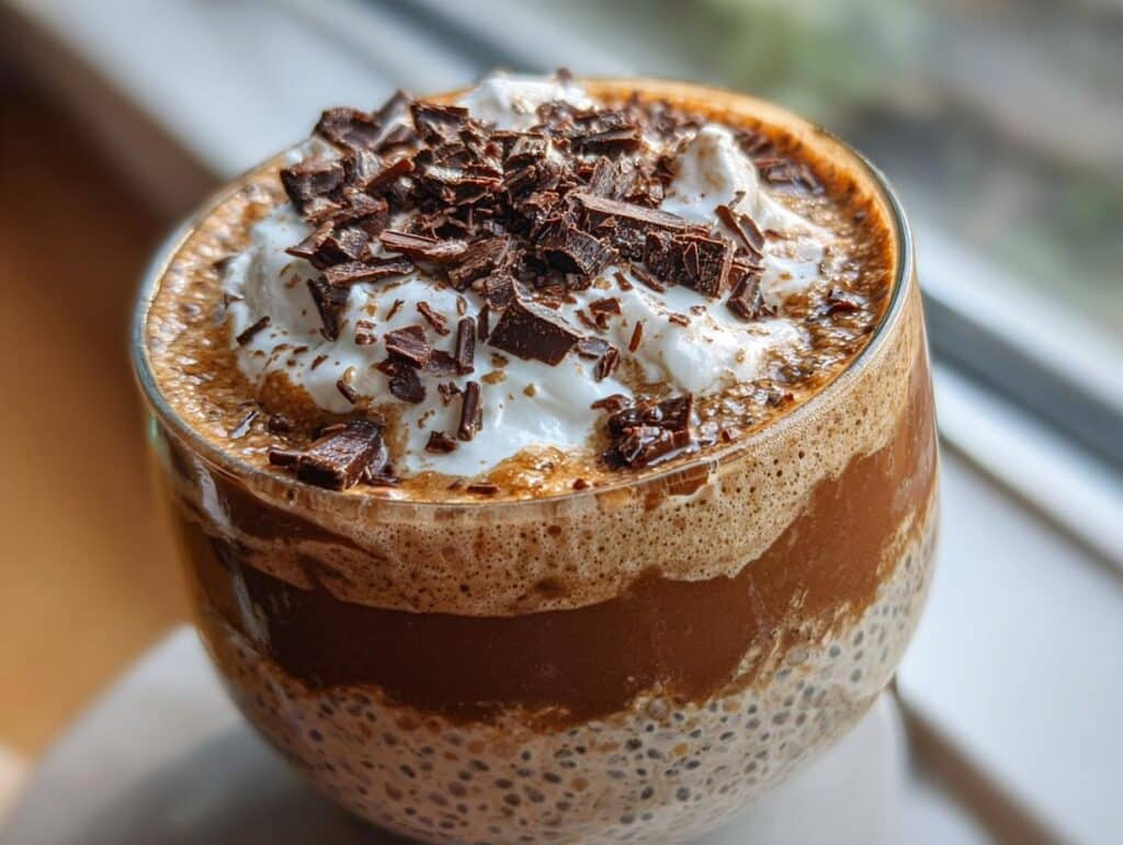 Gluten-Free Tiramisu Chia Overnight Oats