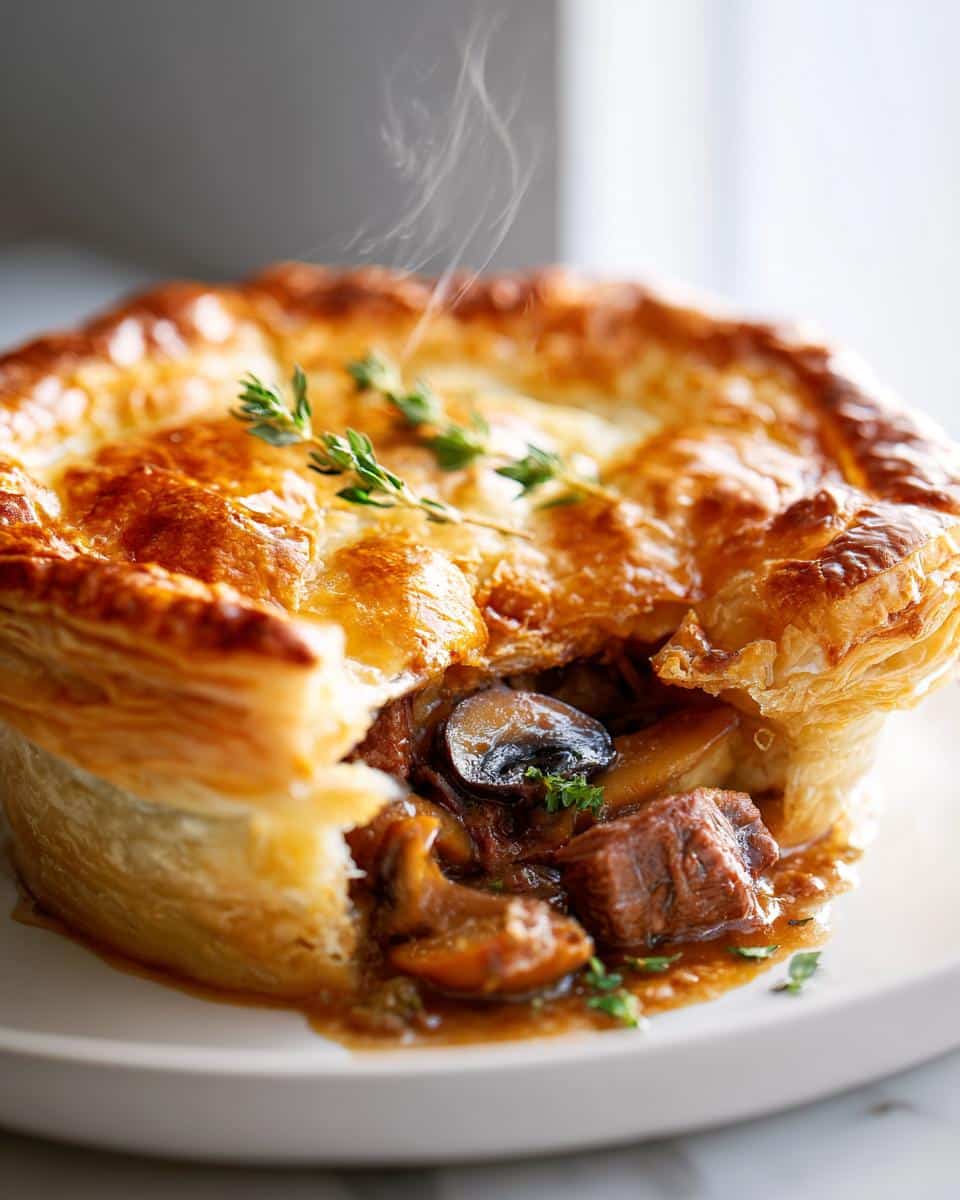 Hearty Beef & Mushroom Pie - detail 1