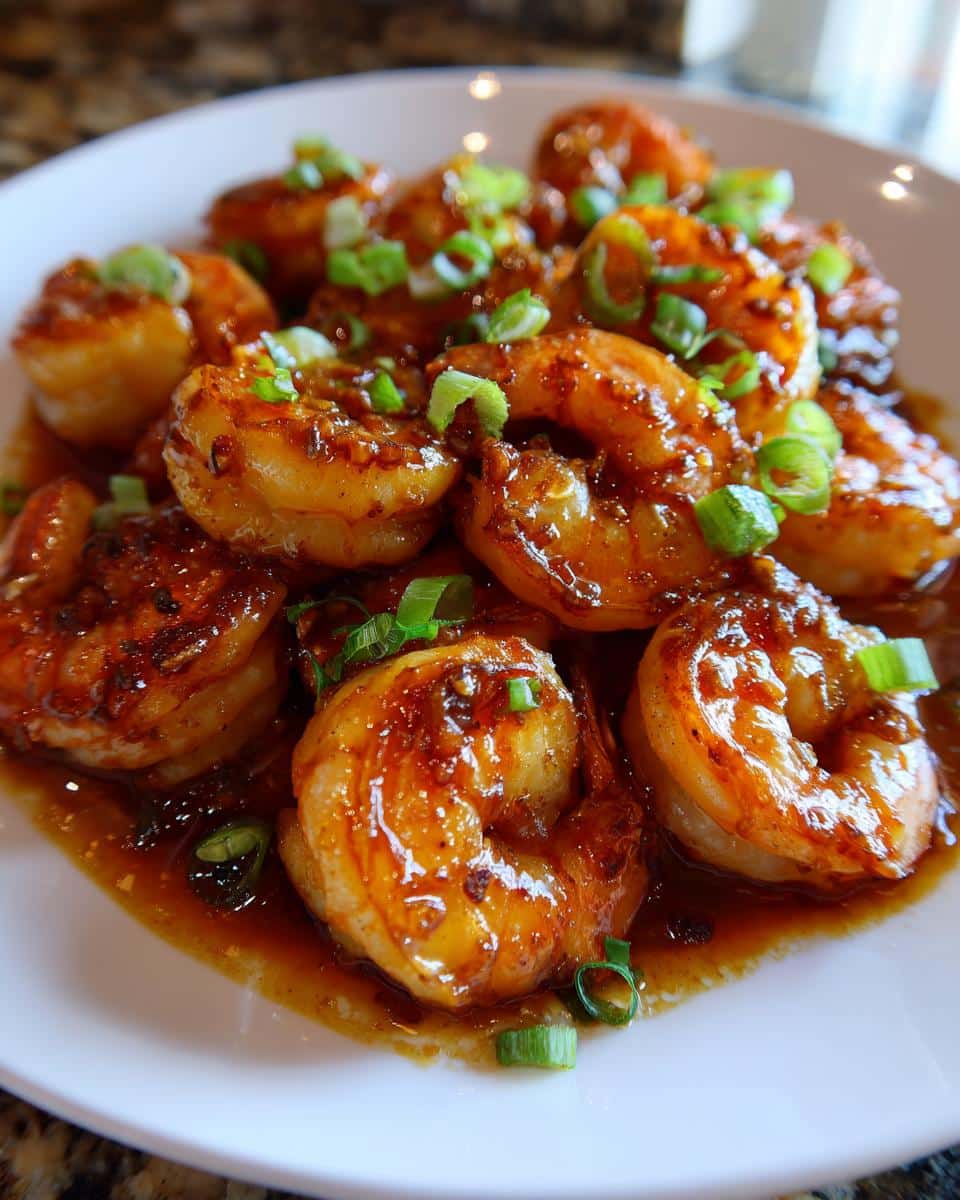 High-Protein Honey Garlic Shrimp - detail 1
