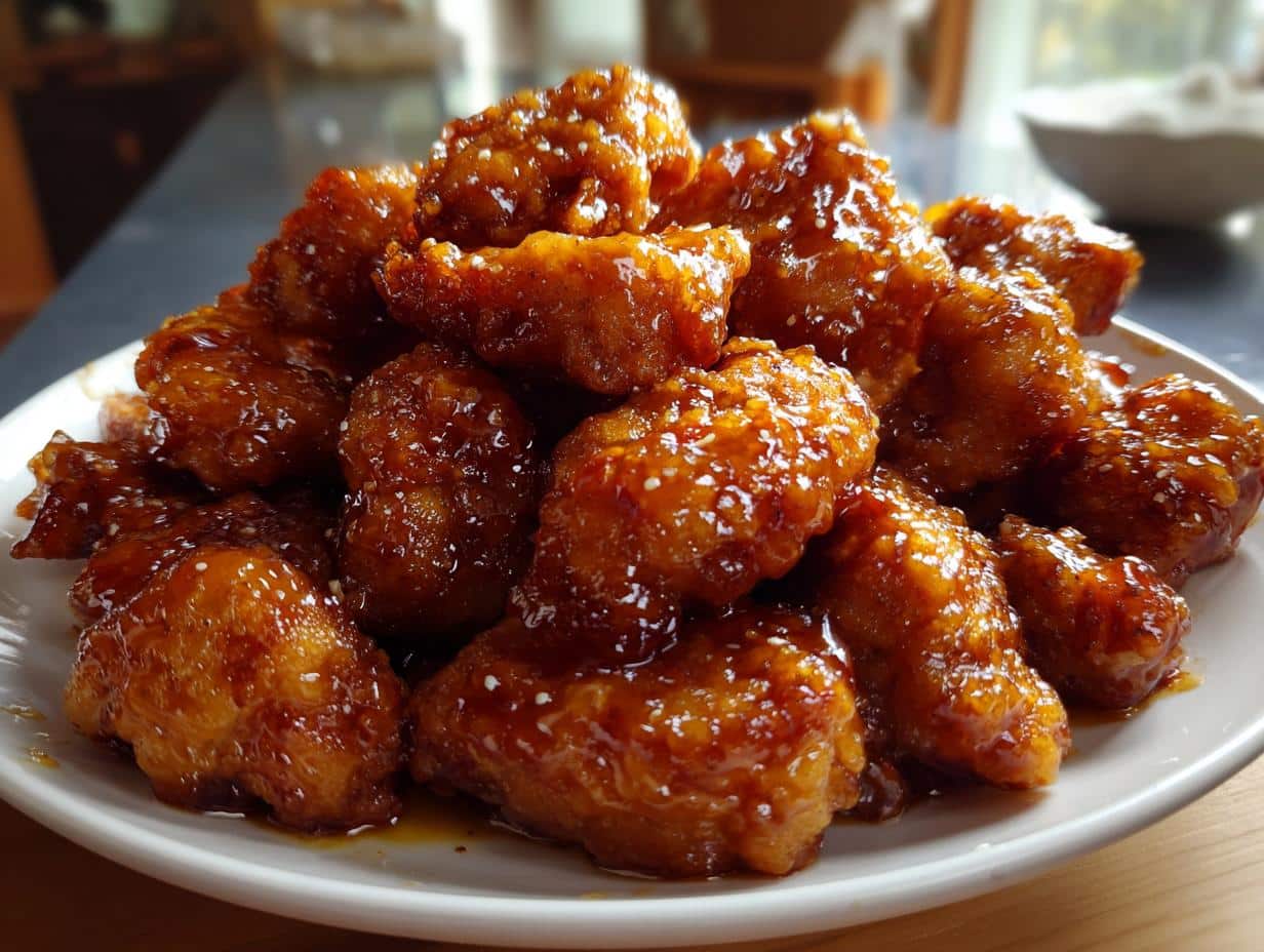 Honey Butter Chicken bites - detail 1