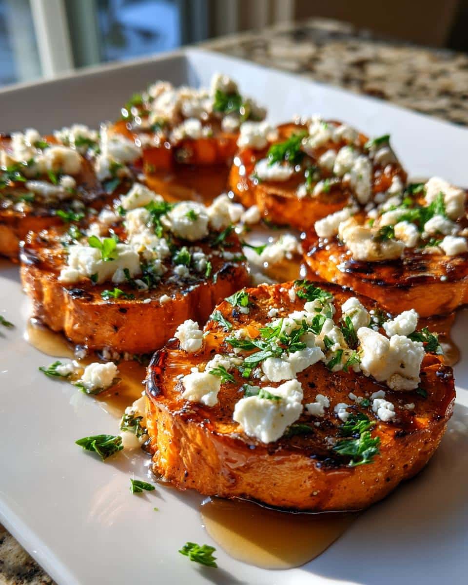 Honey Feta Sweet Potato Rounds - detail 1