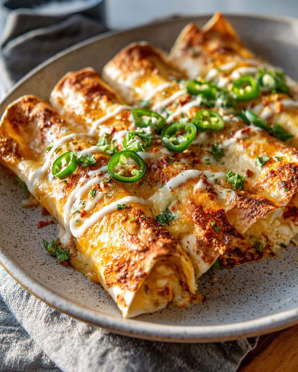 Jalapeño Popper Cheesy Chicken Enchiladas - detail 1