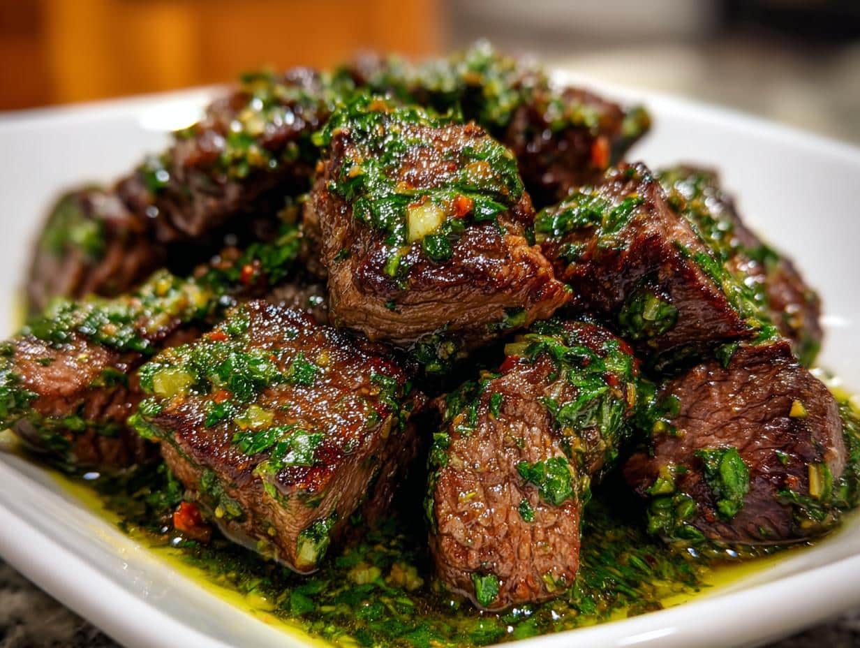 Keto Chimichurri Steak Bites - detail 1