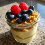 Lemon Cheesecake Overnight Oats