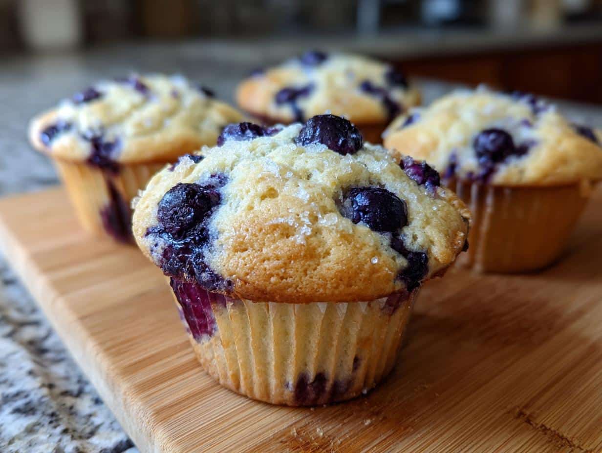 Lemon‑Blueberry Muffins - detail 1