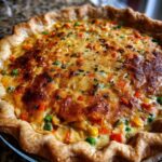 Loaded Spicy Veggie Pie