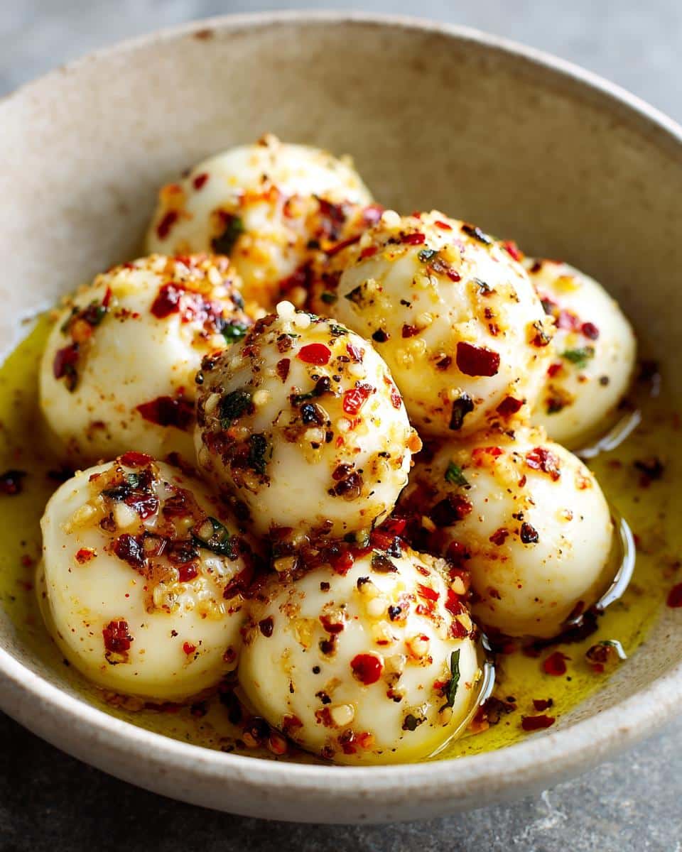 Marinated Mozzarella Balls for Quick Appetizers - detail 1