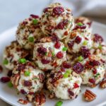 Mini Cranberry Pecan Cheese Balls
