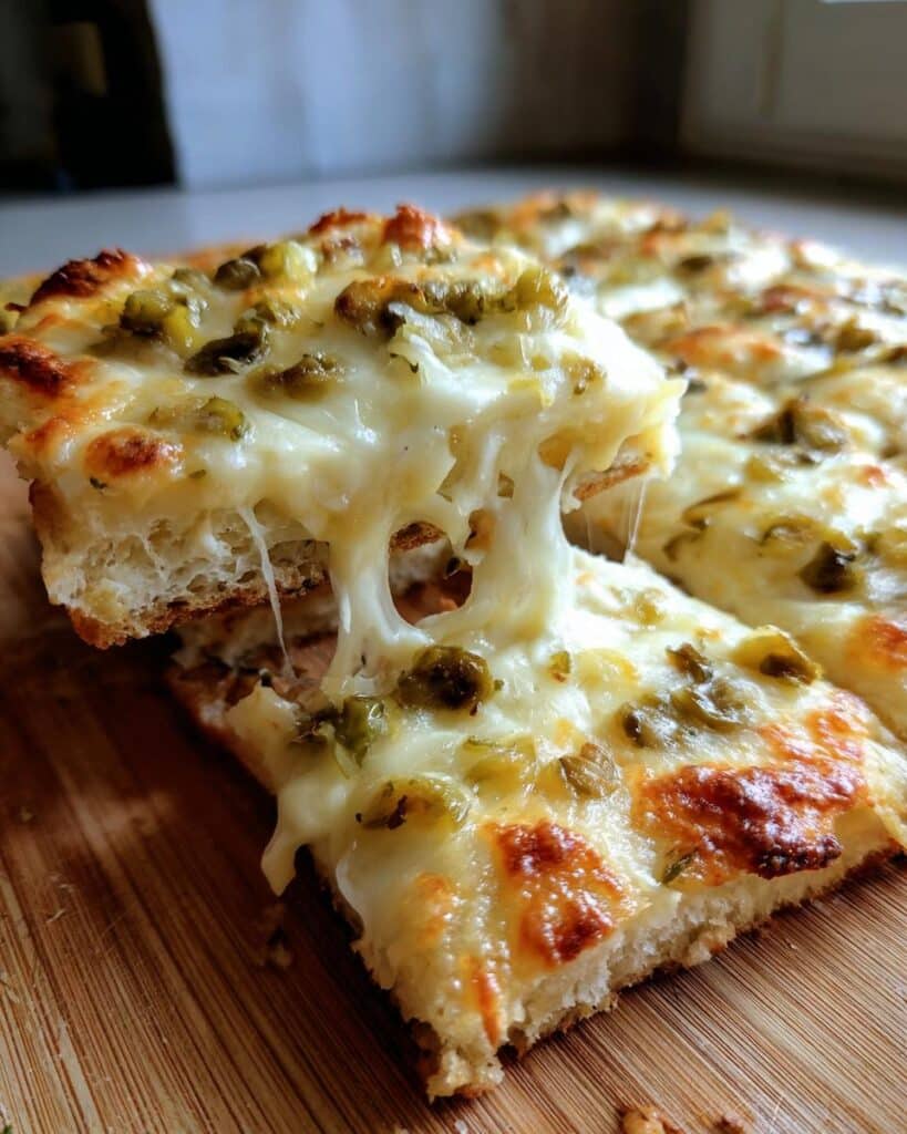 Olive Cheese Bread Appetizer