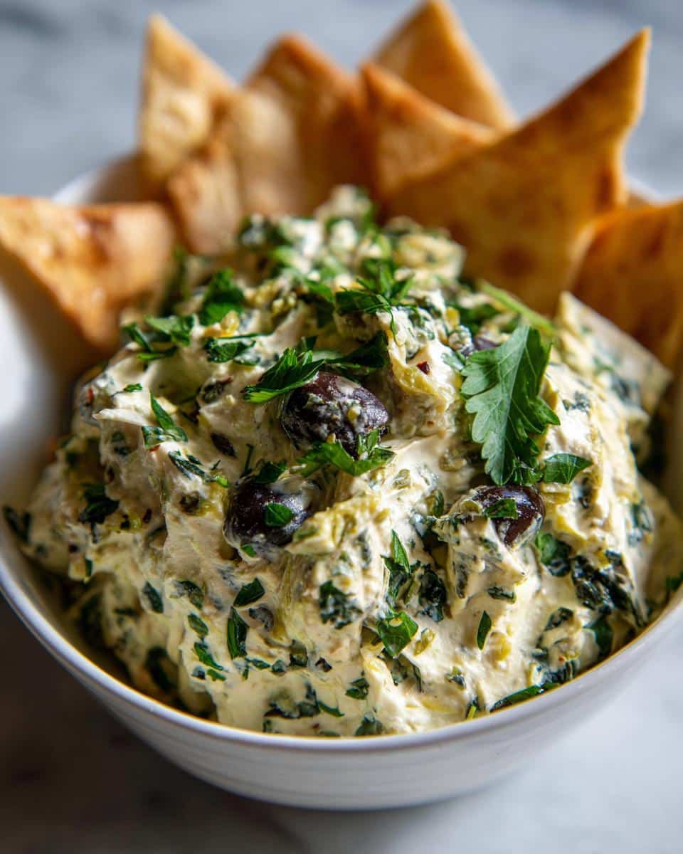 Olive Lovers’ Dream Dip - detail 1