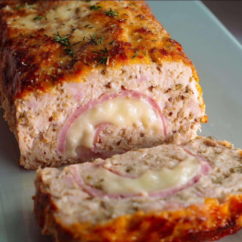 Parmesan Chicken Meatloaf - detail 1