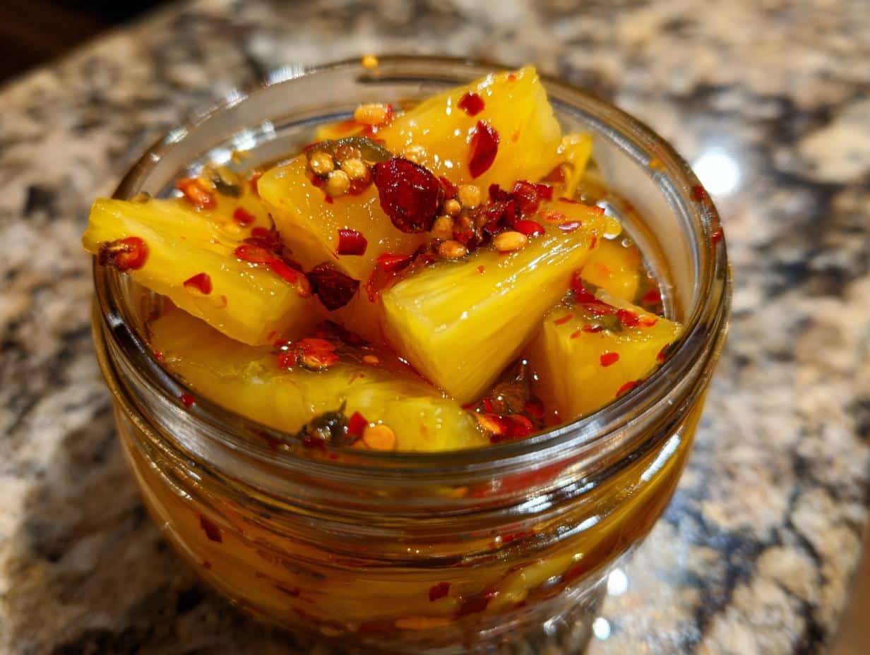 Pineapple Cowboy Candy - detail 1