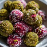 Raspberry Pistachio Bliss Balls