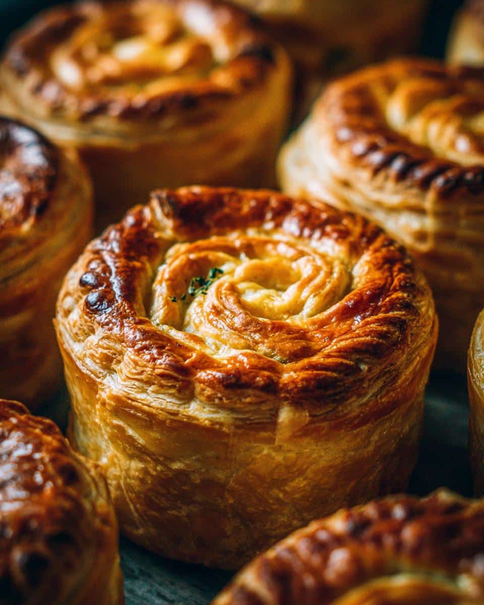 Roasted Autumn Vegetable Pot Pies - detail 1