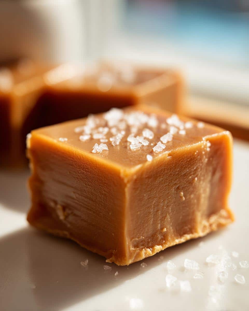 Salted Caramel Fudge - detail 1