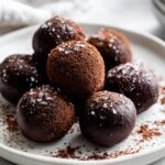Salted Caramel Fudge Truffles