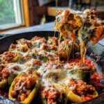 Sausage Stuffed Banana Pepper Pasta
