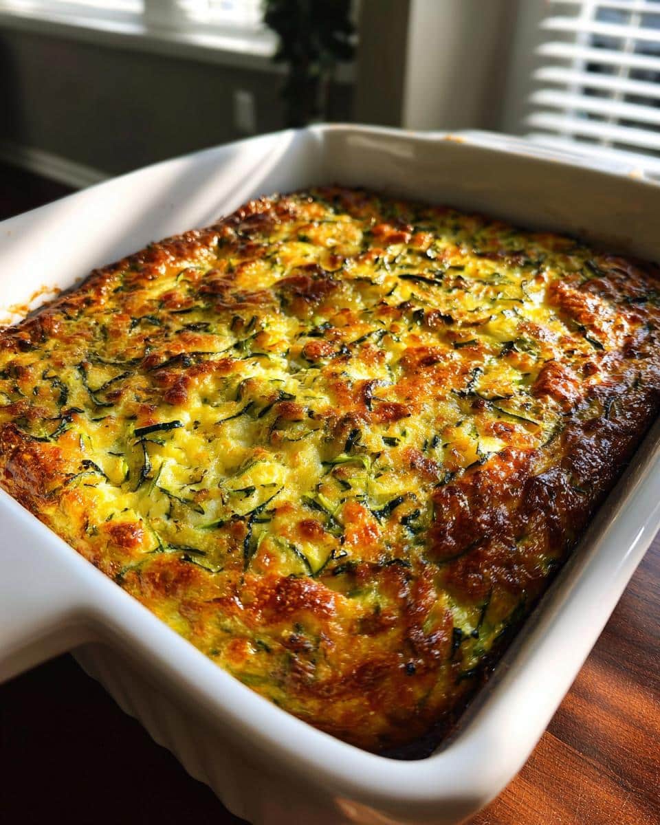 Shredded Zucchini Casserole - detail 1