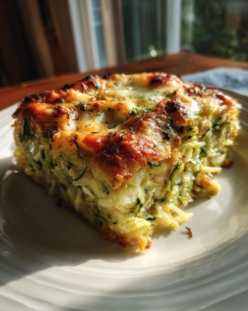 Shredded Zucchini Casserole