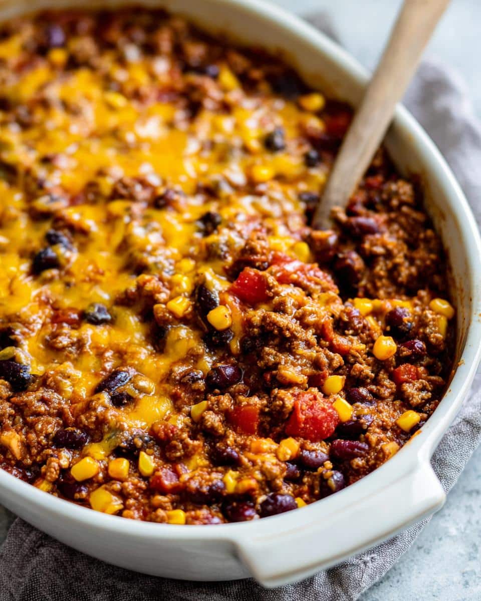 Slow Cooker Cowboy Casserole - detail 1