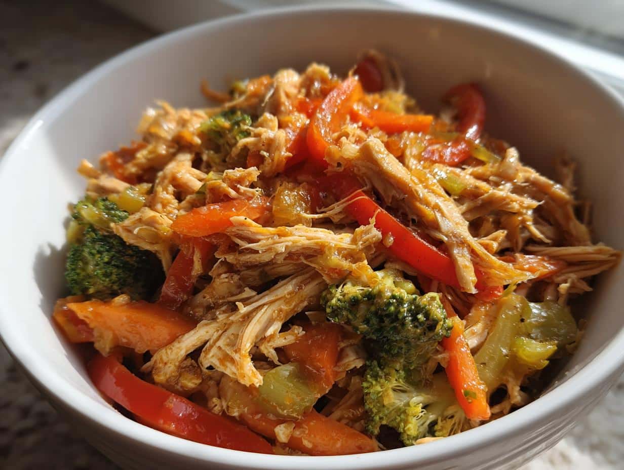Slow Cooker Garlic Butter Chicken and Veggies - detail 1