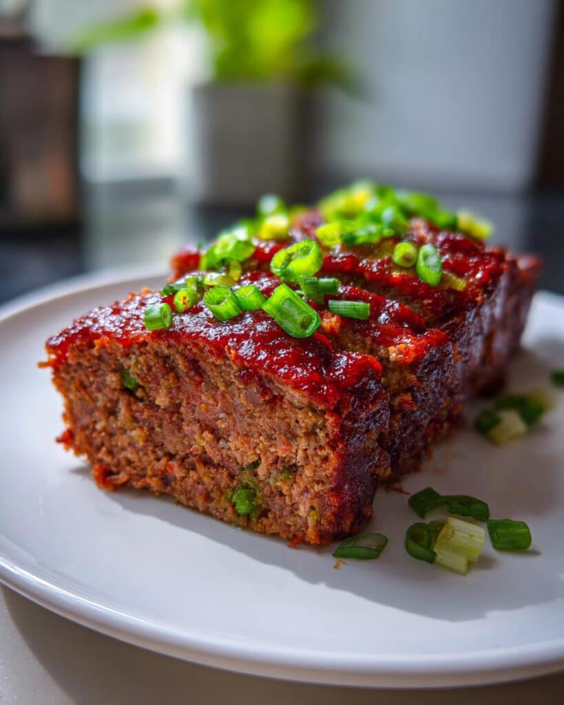 Spicy Korean BBQ Meatloaf