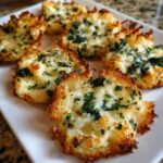 Spinach Dip Cheese Crisps