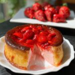Strawberry Basque Cake