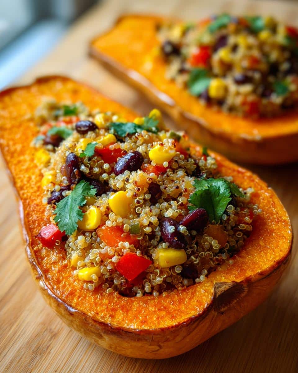 Stuffed Butternut Squash Recipe - detail 1