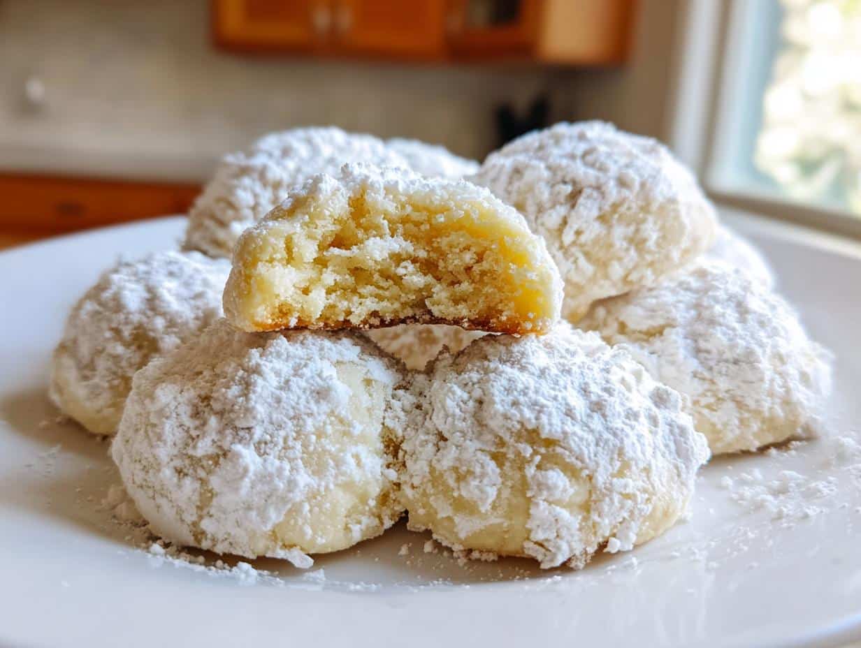 Sweetened Condensed Milk Snowball Cookies - detail 1