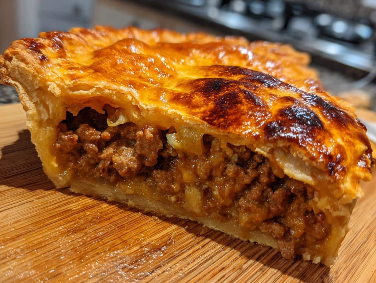 Traditional Savory Baked Scotch Pie - detail 1