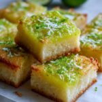 Tropical Coconut Lime Bars