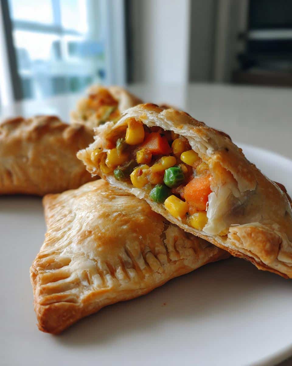 Vegetable Irish Pasties - detail 1