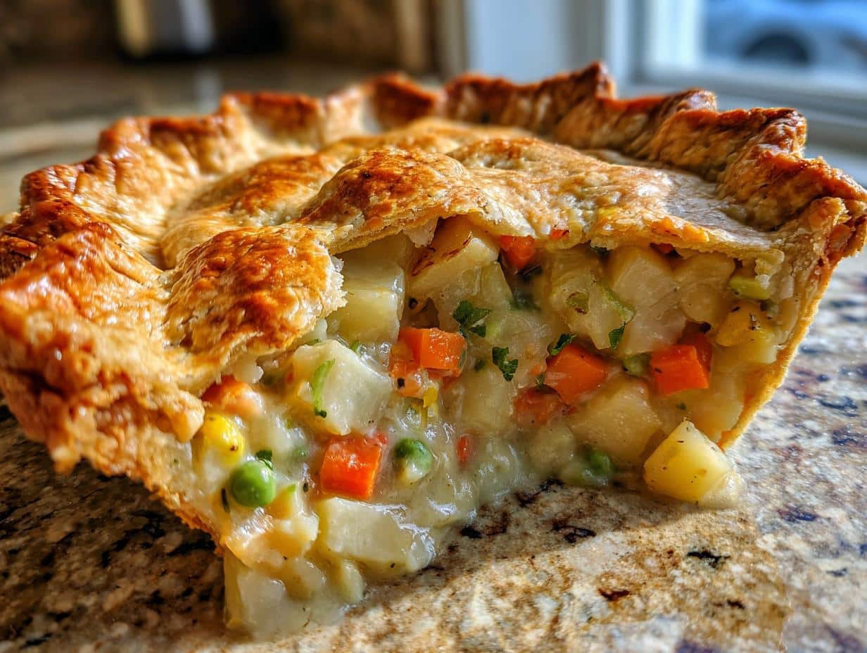 Vegetarian Pot Pie - detail 1