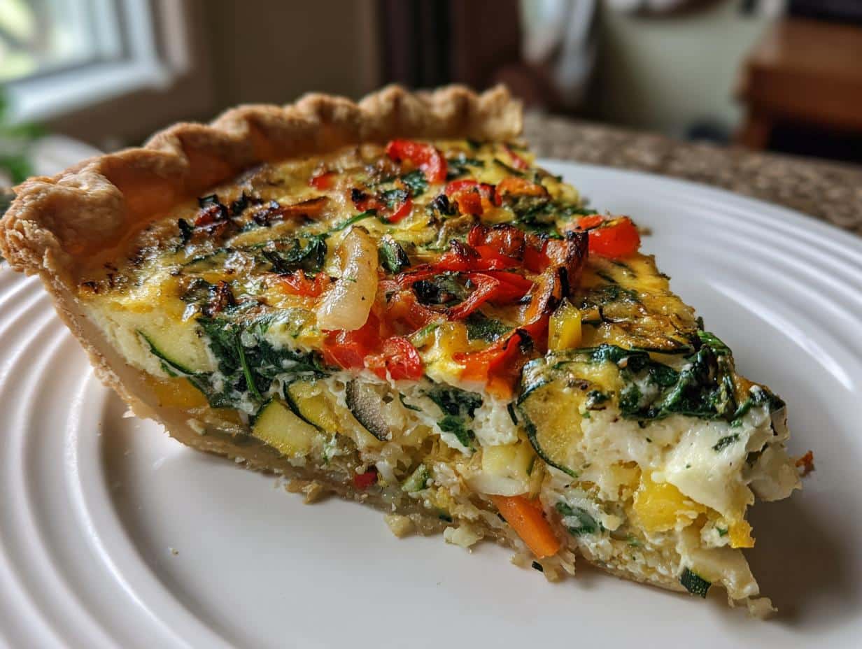 Veggie-Loaded Quiche - detail 1